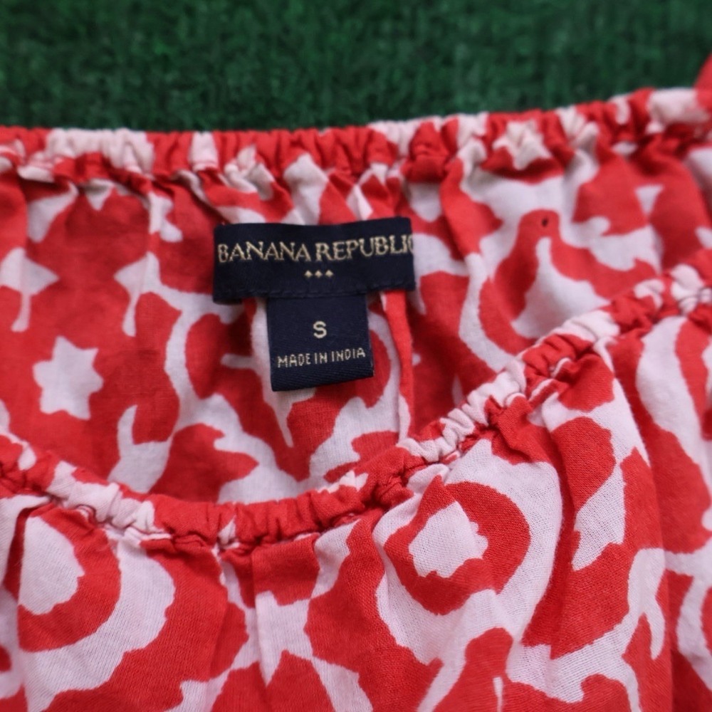 2010 Banana Republic Babydoll Sundress Sweetheart Neckline Small Lightweight - Picture 6 of 8